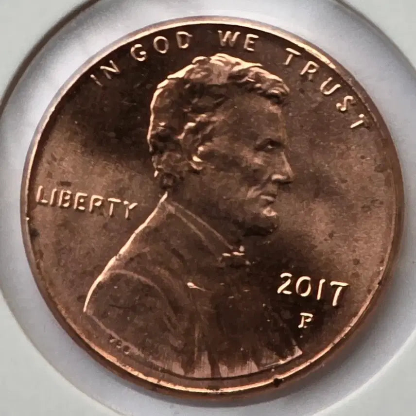 [BUNJANG] Lincoln 1 Cent 2017 Penny Set / 링컨 1센트 2017년도 미사용 2종 세트 페니