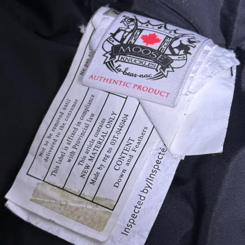 [BUNJANG] Moose Knuckles Women's Long Padded Jacket Black L / 무스너클 여성 롱패딩 블랙 L