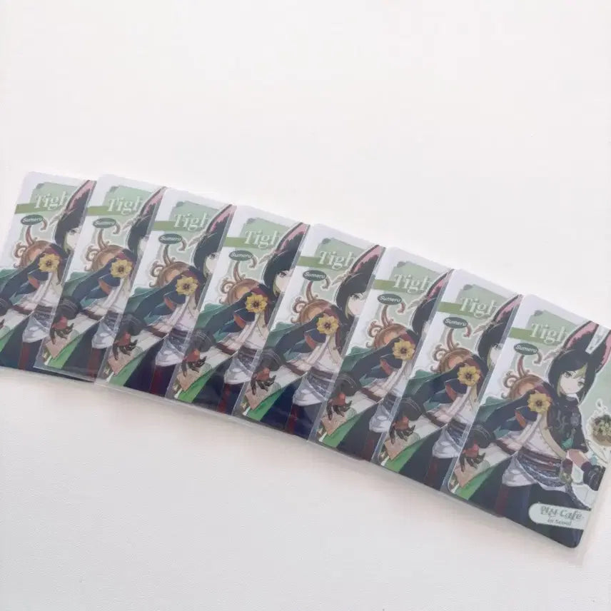[BUNJANG] Genshin Impact Cafe Tighnari Photocard Bundle Set / 원신 카페 랜덤 포토카드 포카 타이나리 세트
