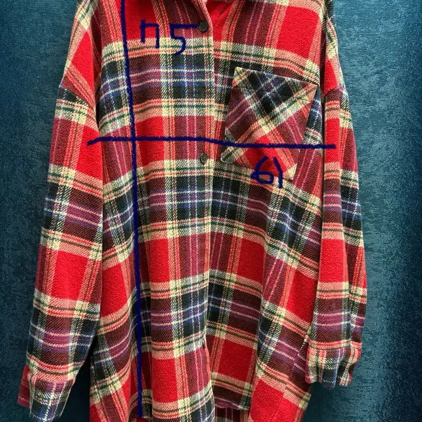 [BUNJANG] H Connect Checkered Shirt / 에이치커넥트 두툼한 남방 free -무료배송