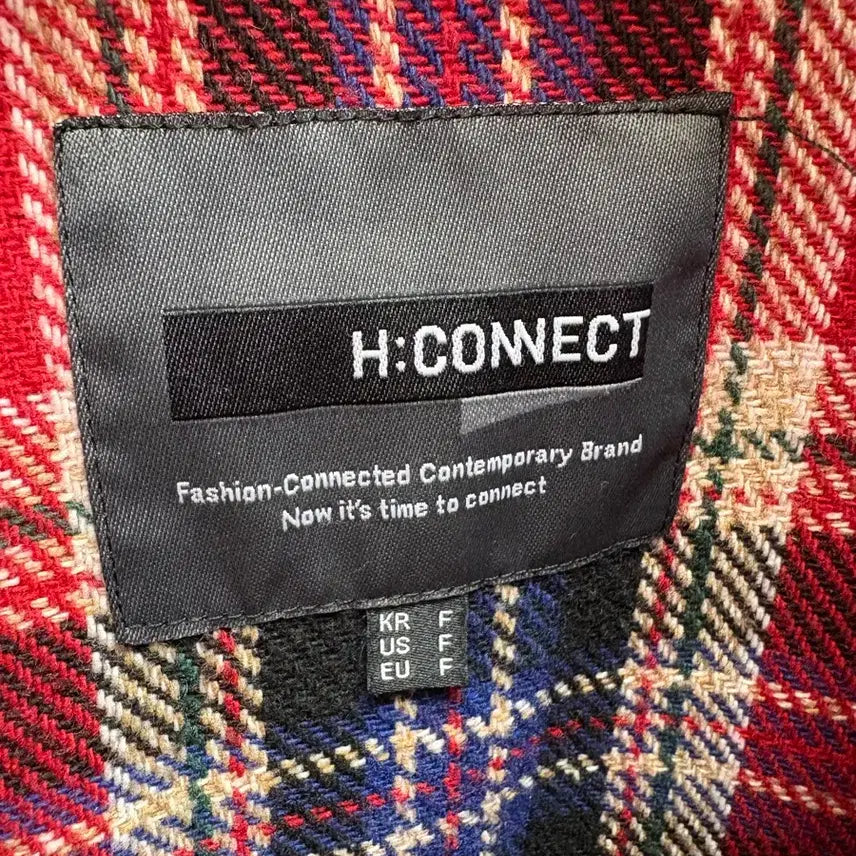 [BUNJANG] H Connect Checkered Shirt / 에이치커넥트 두툼한 남방 free -무료배송