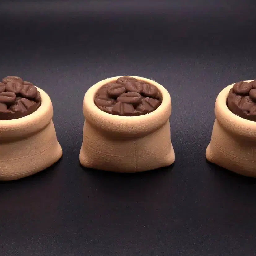 [BUNJANG] Coffee Bag Clicker Keychain / (선착순 할인) 커피 자루 클리커 클릭커 키링