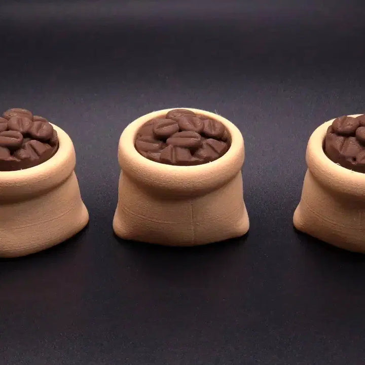 [BUNJANG] Coffee Bag Clicker Keychain / (선착순 할인) 커피 자루 클리커 클릭커 키링