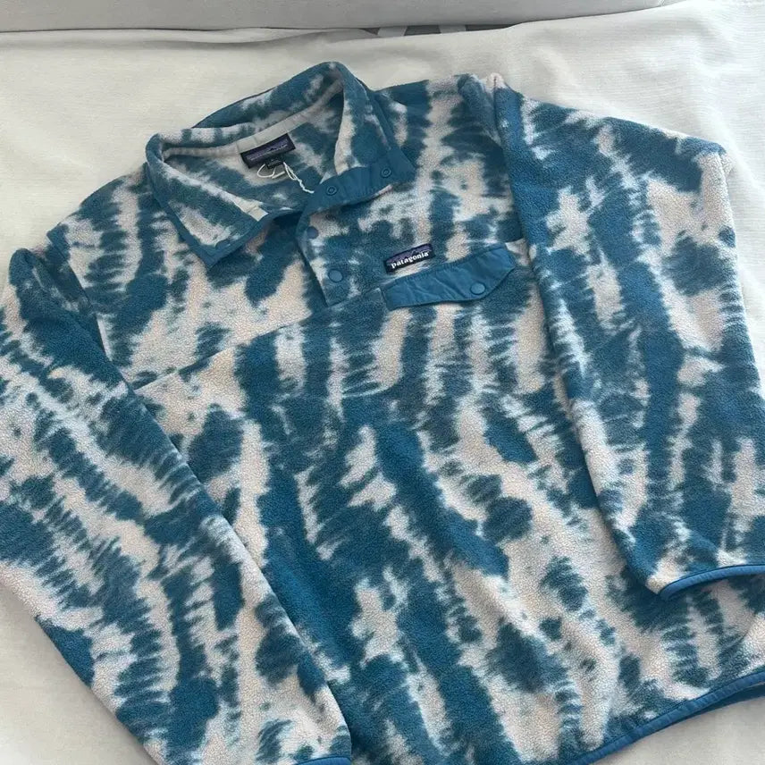 [BUNJANG] Patagonia Synchilla Tie-dye Pattern Fleece Jacket / 파타고니아 신칠라 타이다이 패턴  L