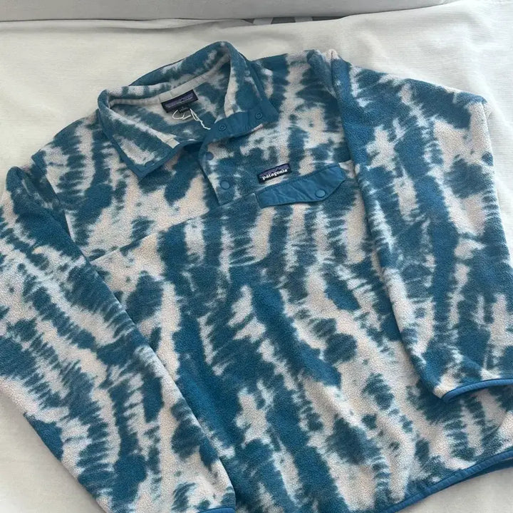 [BUNJANG] Patagonia Synchilla Tie-dye Pattern Fleece Jacket / 파타고니아 신칠라 타이다이 패턴  L