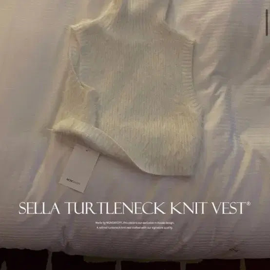 [BUNJANG] Monday Off Angora Short-Sleeve Knit Top / 먼데이오프 앙고라 반팔니트 새상품 화이트