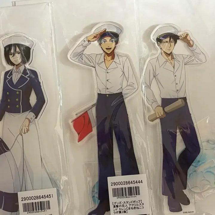 [BUNJANG] Attack on Titan Levi Marine Look Acrylic Stand / 진격거 진격의거인 리바이 마린룩 해군 아크릴스탠드