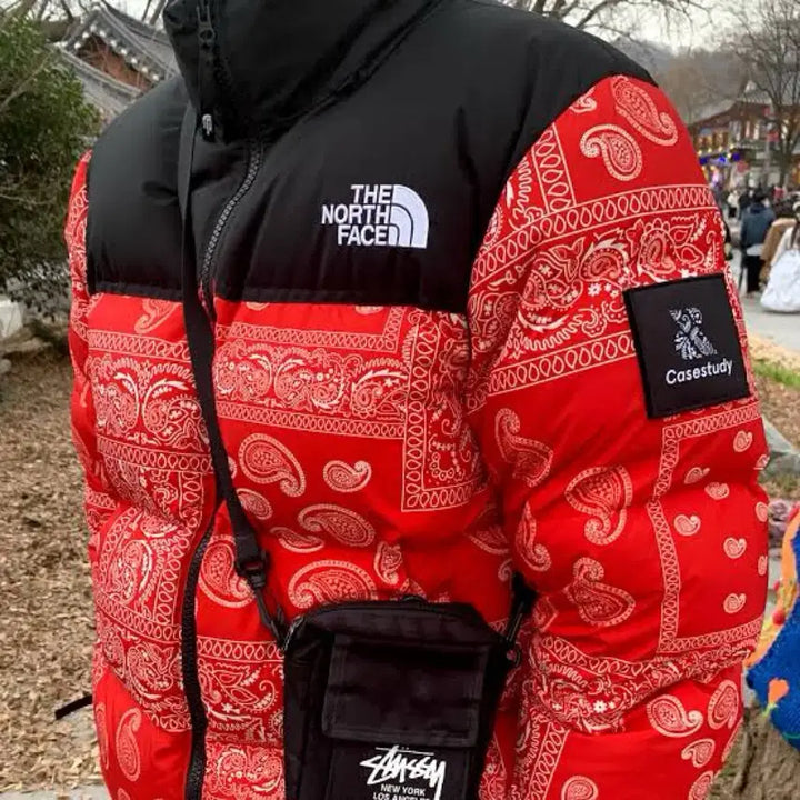 [BUNJANG] The North Face Casestudy Nuptse Down Jacket - Red XL / 노스페이스 눕시 다운 자켓 레드 [Casestudy 콜라보] XL