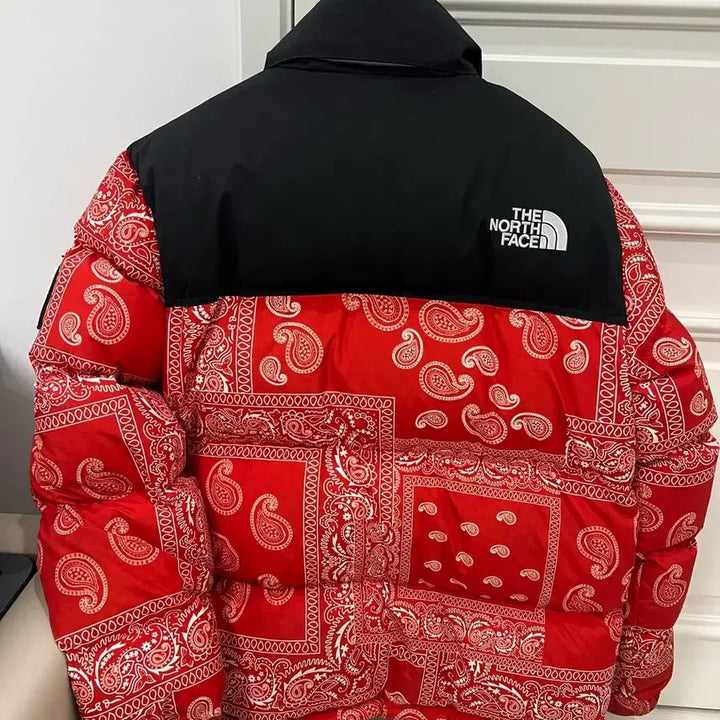 [BUNJANG] The North Face Casestudy Nuptse Down Jacket - Red XL / 노스페이스 눕시 다운 자켓 레드 [Casestudy 콜라보] XL