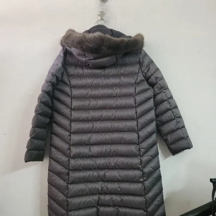 [BUNJANG] Long Goose Down Puffer Coat / 롱 기장 후드 구스퍼 패딩 코트