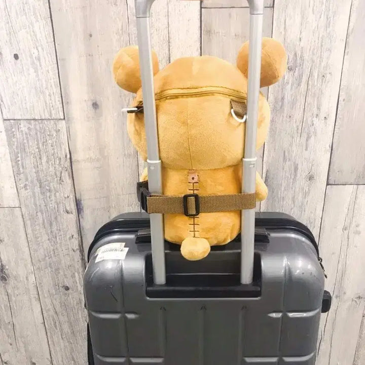 [BUNJANG] Rilakkuma 40cm Carry-on Shoulder Bag / 리락쿠마 캐리온 숄더백 40cm 인형 가방