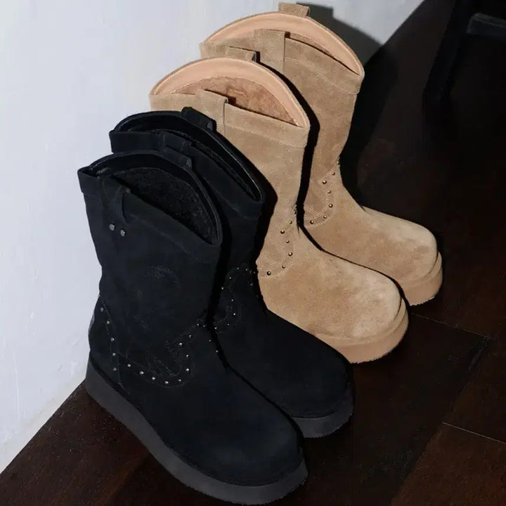 [BUNJANG] Odoer x Yiknic Western UGG Boots 240 / [새상품] 오도어X이크닉 웨스턴 어그 부츠 240
