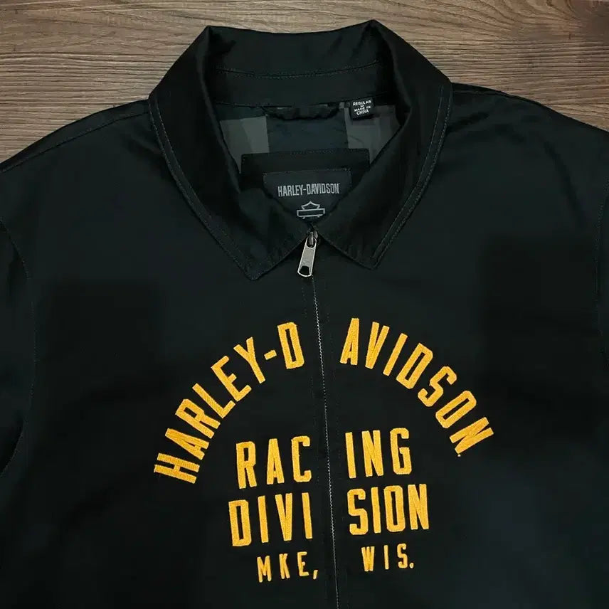 [BUNJANG] Harley-Davidson Two-Way Racing Jacket / 할리데이비슨 투웨이 레이싱 자켓 블랙