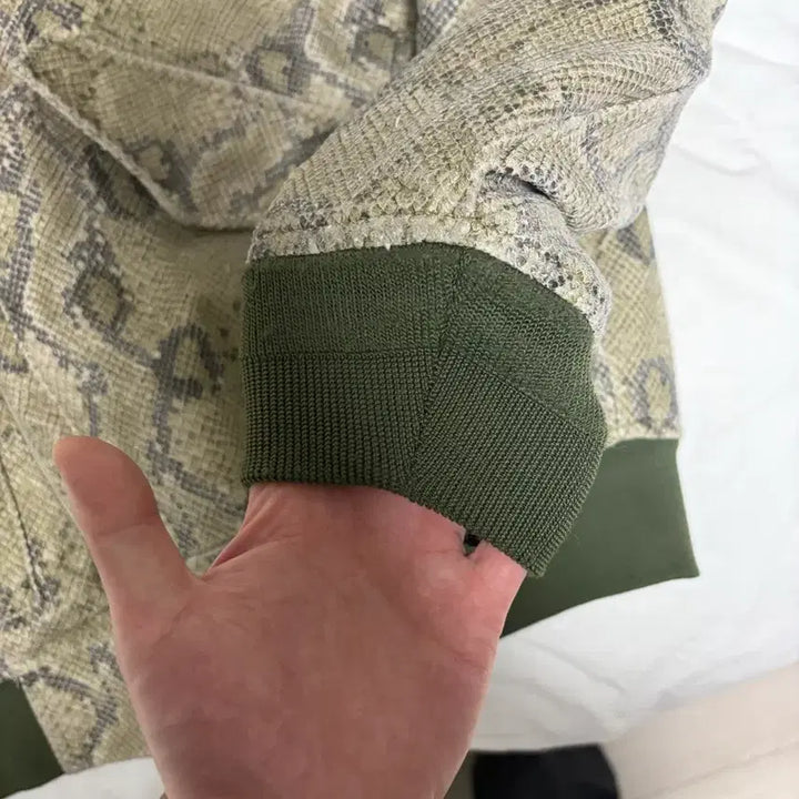 [BUNJANG] P1Harmony Bomber Jacket / 플레져스 뱀피 봄버자켓 m