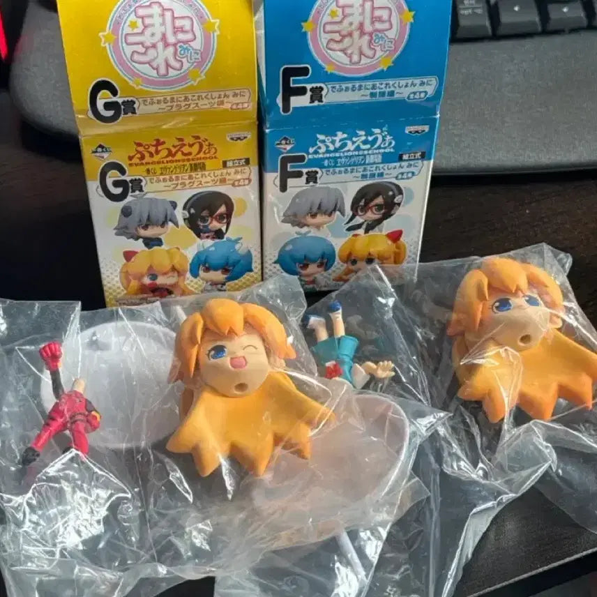 [BUNJANG] Evangelion Asuka School Uniform Plugsuit Bundle Set / 에반게리온 푸치에바 아스카 교복 플러그수트 일괄