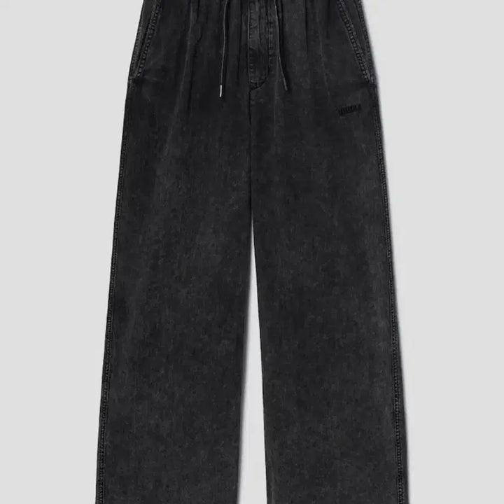 [BUNJANG] JunJ 26ss Black Turkish Denim Drawstring Pants 46 / 준지 26ss 블랙 터키 데님 드로우 스트링 팬츠 46