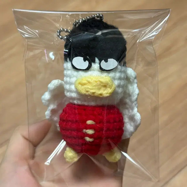 [BUNJANG] Ddolbyeong Knitted Doll Keychain / 똘병이 뜨개인형