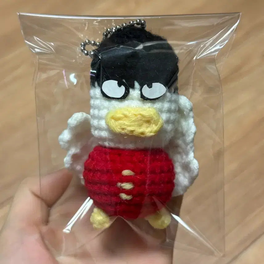 [BUNJANG] Ddolbyeong Knitted Doll Keychain / 똘병이 뜨개인형