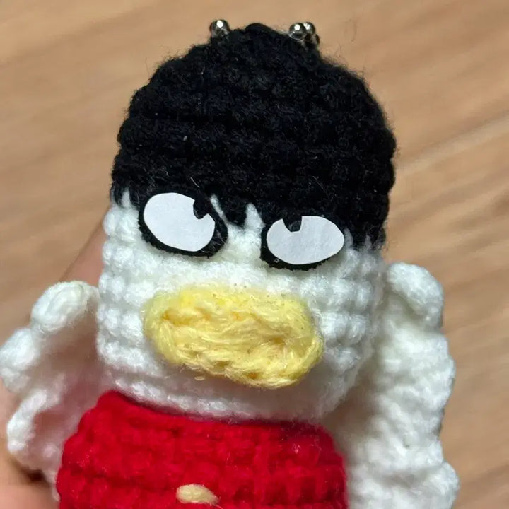[BUNJANG] Ddolbyeong Knitted Doll Keychain / 똘병이 뜨개인형