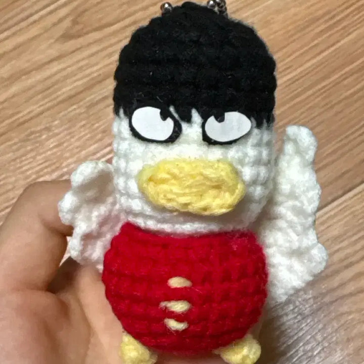 [BUNJANG] Ddolbyeong Knitted Doll Keychain / 똘병이 뜨개인형