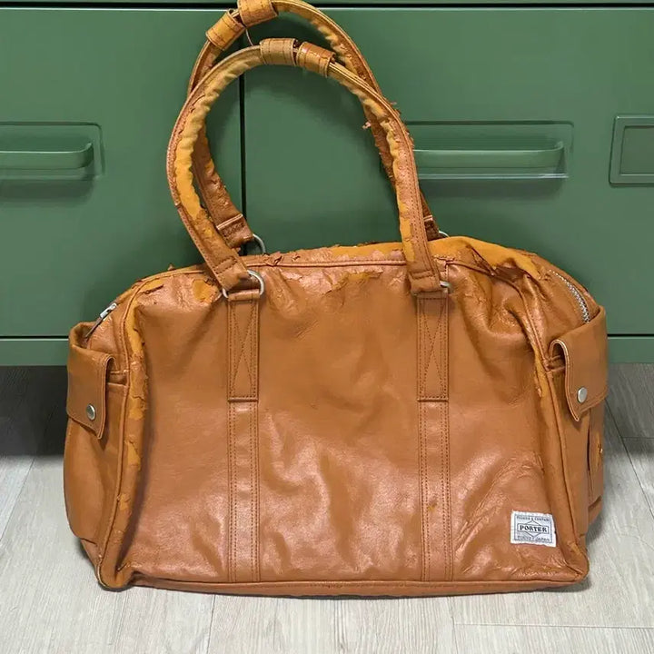 [BUNJANG] Porter Freestyle Boston Bag - Camel / 요시다포터 porter 프리스타일 보스턴백 카멜
