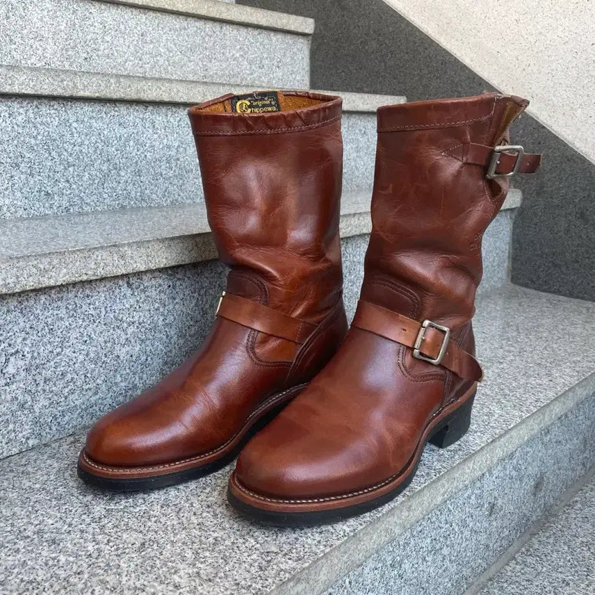 [BUNJANG] Chippewa Engineer Boots / (8E)치페와 엔지니어부츠 논스틸토