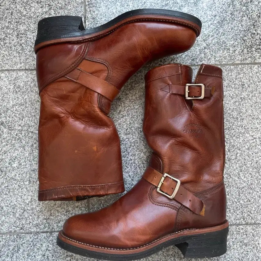 [BUNJANG] Chippewa Engineer Boots / (8E)치페와 엔지니어부츠 논스틸토