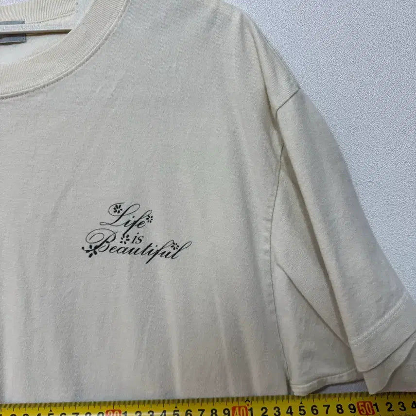 [BUNJANG] LIFUL Flower Short Sleeve T-shirt / 라이풀 플라워 반팔티셔츠