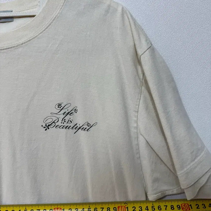 [BUNJANG] LIFUL Flower Short Sleeve T-shirt / 라이풀 플라워 반팔티셔츠