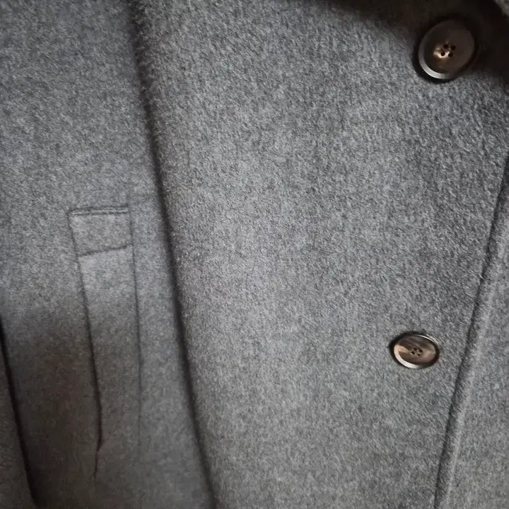 [BUNJANG] SYSTEM Gray Long Coat / SYSTEM 회색 롱 코트