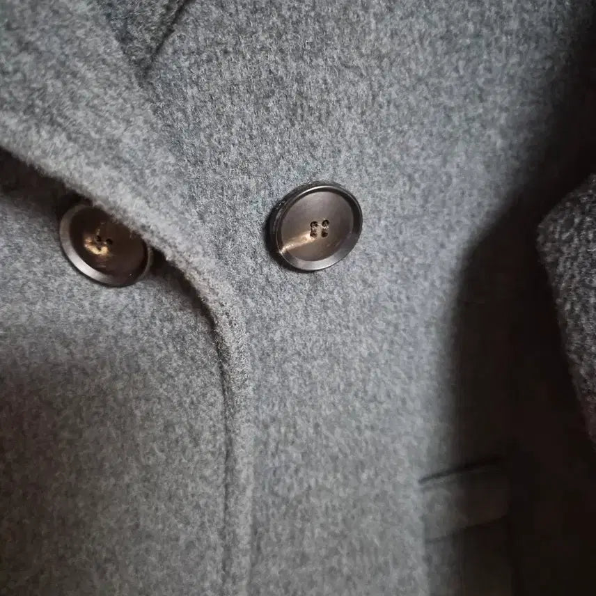 [BUNJANG] SYSTEM Gray Long Coat / SYSTEM 회색 롱 코트