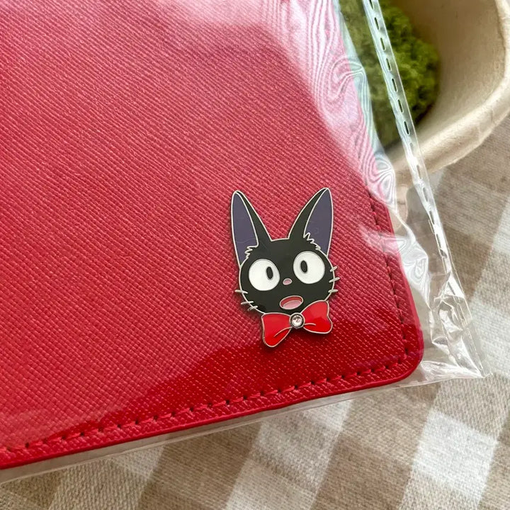 [BUNJANG] Ghibli Kiki Passport Case / (지브리 정품) 지지 키키 레드 여권케이스