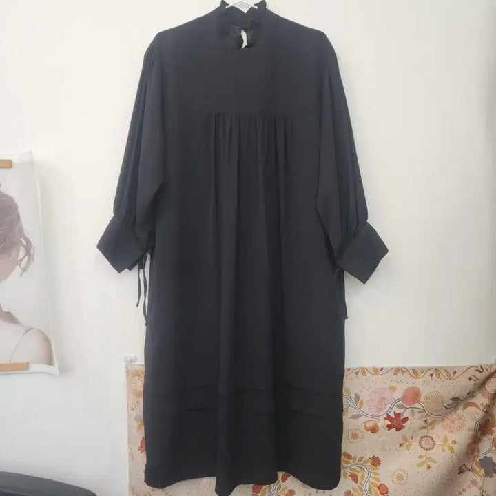 [BUNJANG] Imvely Black Long Princess Dress / imvely 임블리 블랙 롱 공주 원피스 free