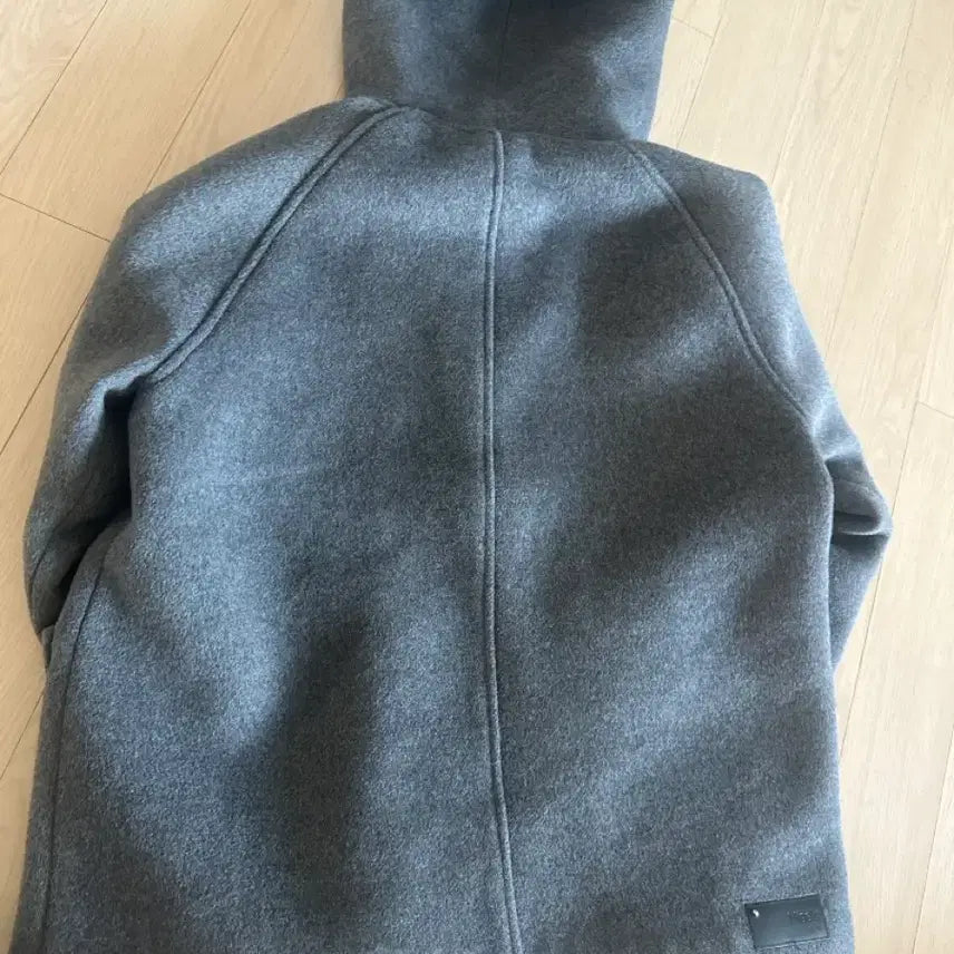 [BUNJANG] Miseki Seoul Double Button Hooded Coat / 미세키 서울 하프 코트