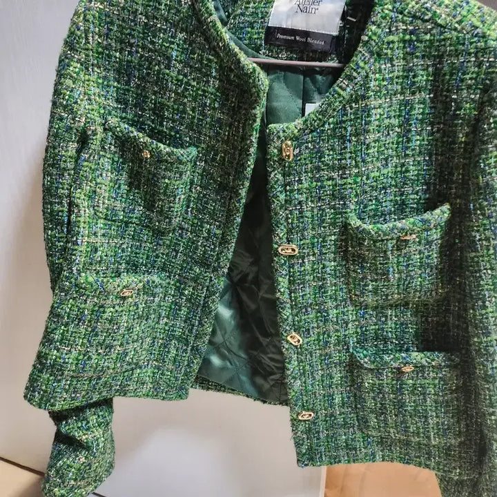 [BUNJANG] Nine Tweed Jacket M Size / 나인 트위드자켓 M사이즈 새상품팝니다