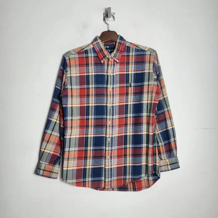 [BUNJANG] Polo Ralph Lauren Multicolor Custom Fit Check Shirt / M 폴로 랄프로렌 멀티컬러 커스텀핏 체크셔츠