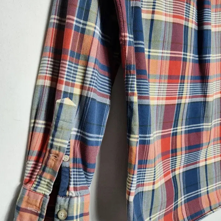 [BUNJANG] Polo Ralph Lauren Multicolor Custom Fit Check Shirt / M 폴로 랄프로렌 멀티컬러 커스텀핏 체크셔츠