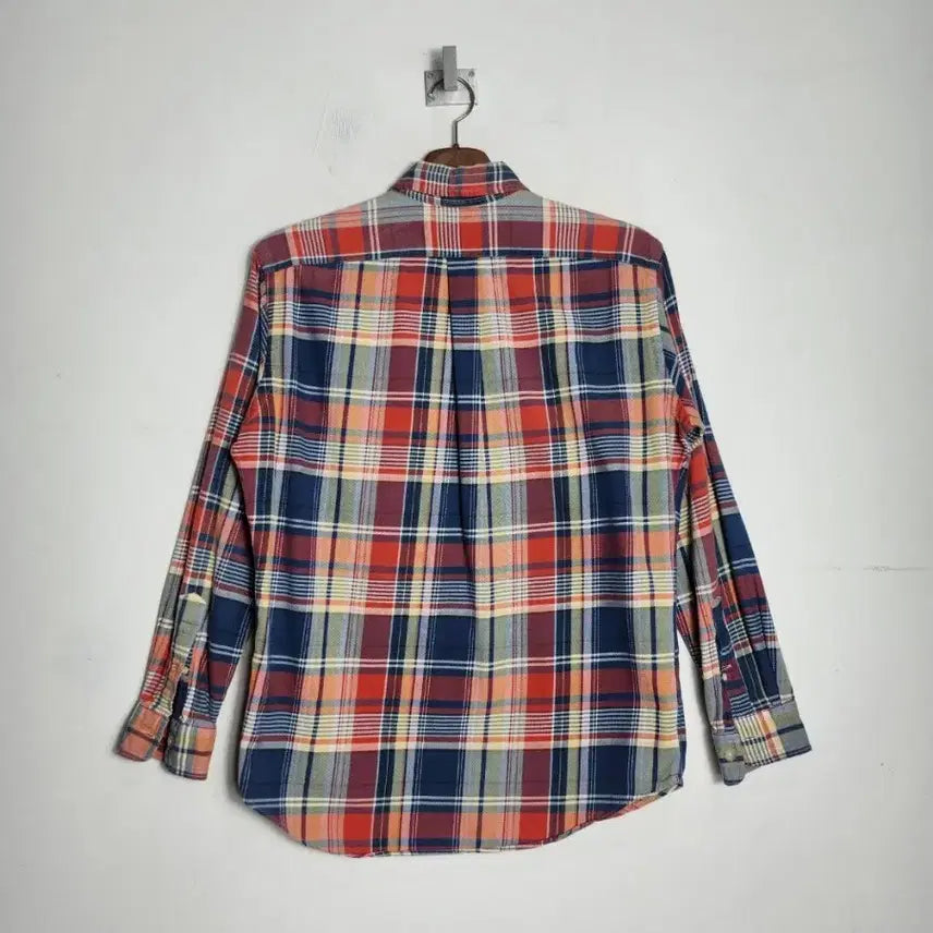 [BUNJANG] Polo Ralph Lauren Multicolor Custom Fit Check Shirt / M 폴로 랄프로렌 멀티컬러 커스텀핏 체크셔츠