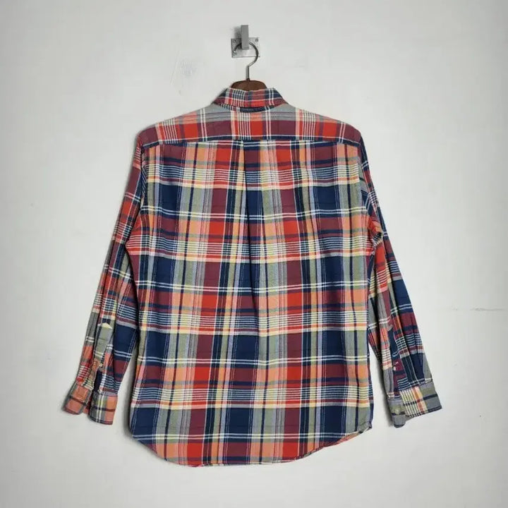 [BUNJANG] Polo Ralph Lauren Multicolor Custom Fit Check Shirt / M 폴로 랄프로렌 멀티컬러 커스텀핏 체크셔츠