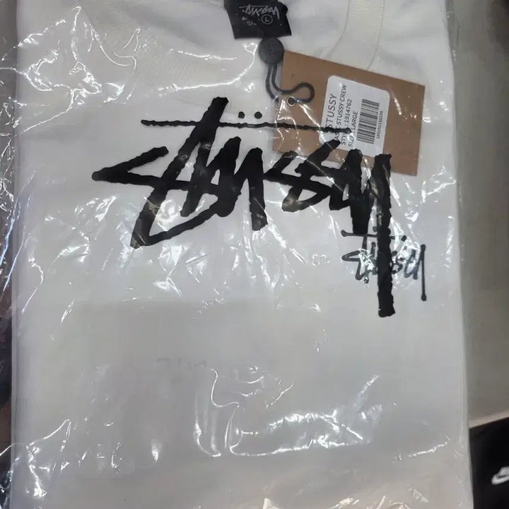 [BUNJANG] Stussy Logo Sweatshirt / 스투시 정품 맨투맨 새상품