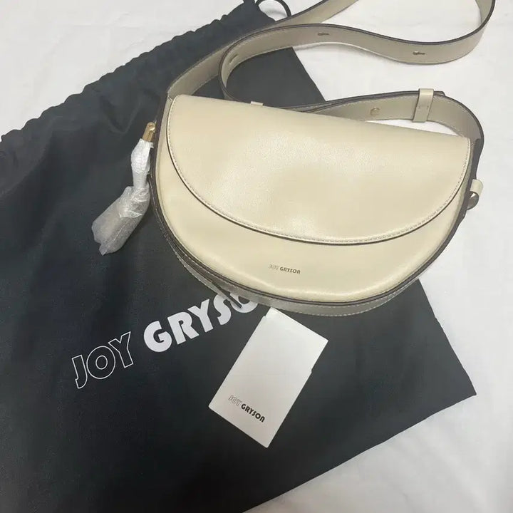 [BUNJANG] Joy Gryson Shoulder Bag Crossbody Bag Ivory Cream / 새상품) 조이그라이슨 숄더백 크로스백 가방
