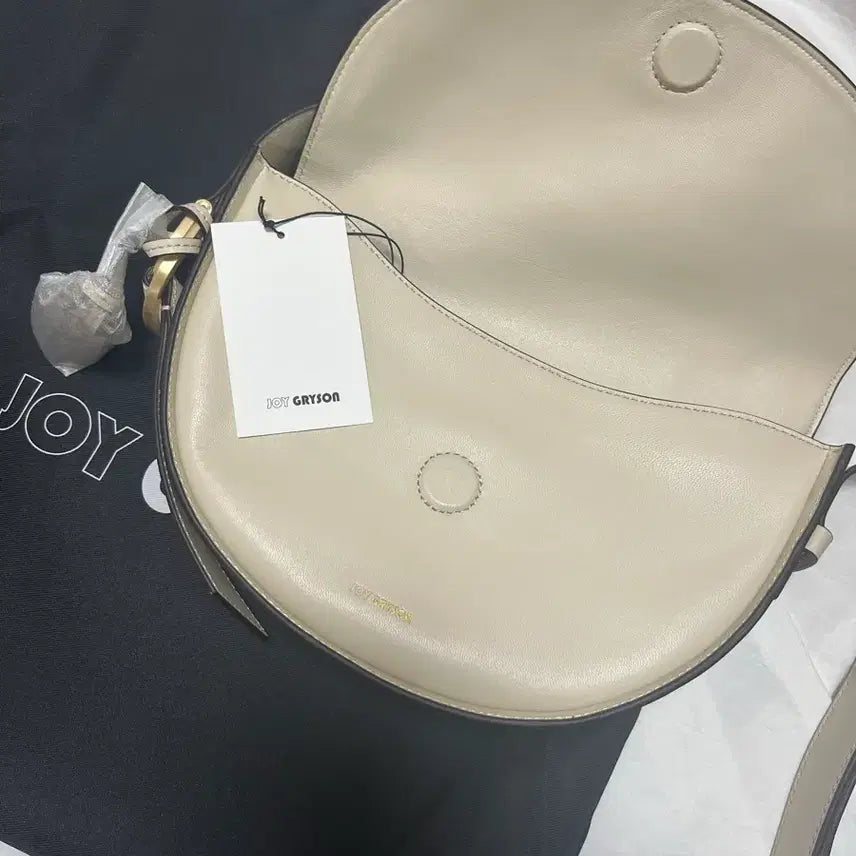 [BUNJANG] Joy Gryson Shoulder Bag Crossbody Bag Ivory Cream / 새상품) 조이그라이슨 숄더백 크로스백 가방