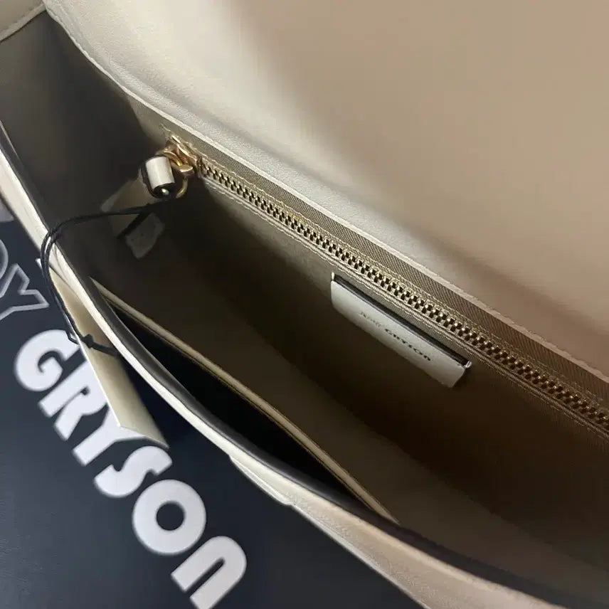 [BUNJANG] Joy Gryson Shoulder Bag Crossbody Bag Ivory Cream / 새상품) 조이그라이슨 숄더백 크로스백 가방