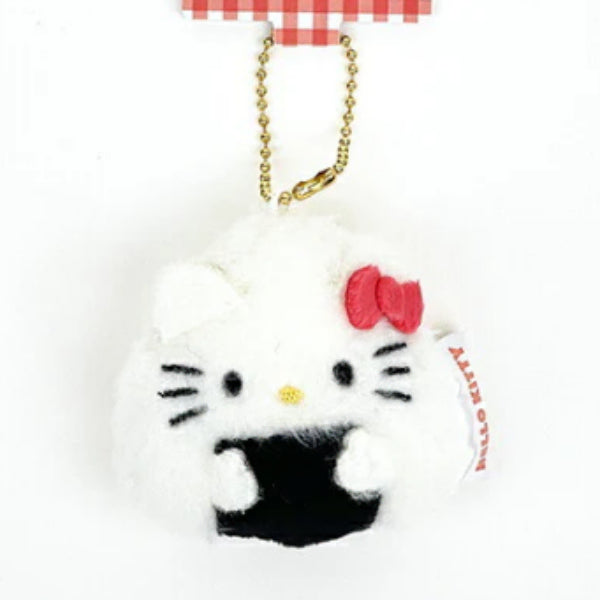 [BUNJANG] Sanrio Hello Kitty Onigiri Keyring / 키티 주먹밥 키링 오니기리 키홀더 헬로키티 산리오 간식 참 스트랩
