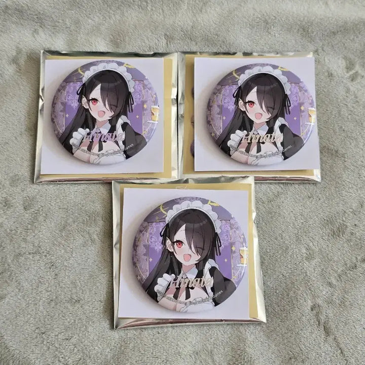 [BUNJANG] Blue Archive Aniplex Collaboration Cafe Maid Hinata Can Badge Set Bundle / 블루아카 애니플러스 콜라보 카페 메이드 히나타 캔뱃지 세트 일괄 양도