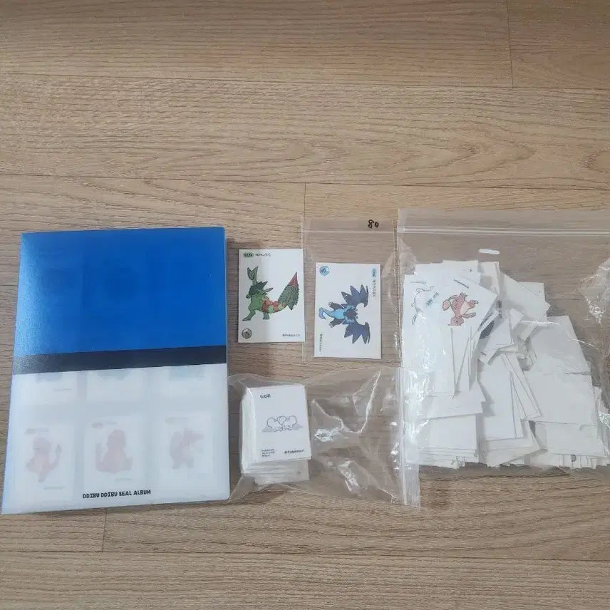 [BUNJANG] Pokemon Tteokbokki Sticker Bundle Set / 마지막)포켓몬스터 띠부씰 270장+@ 일괄 판매