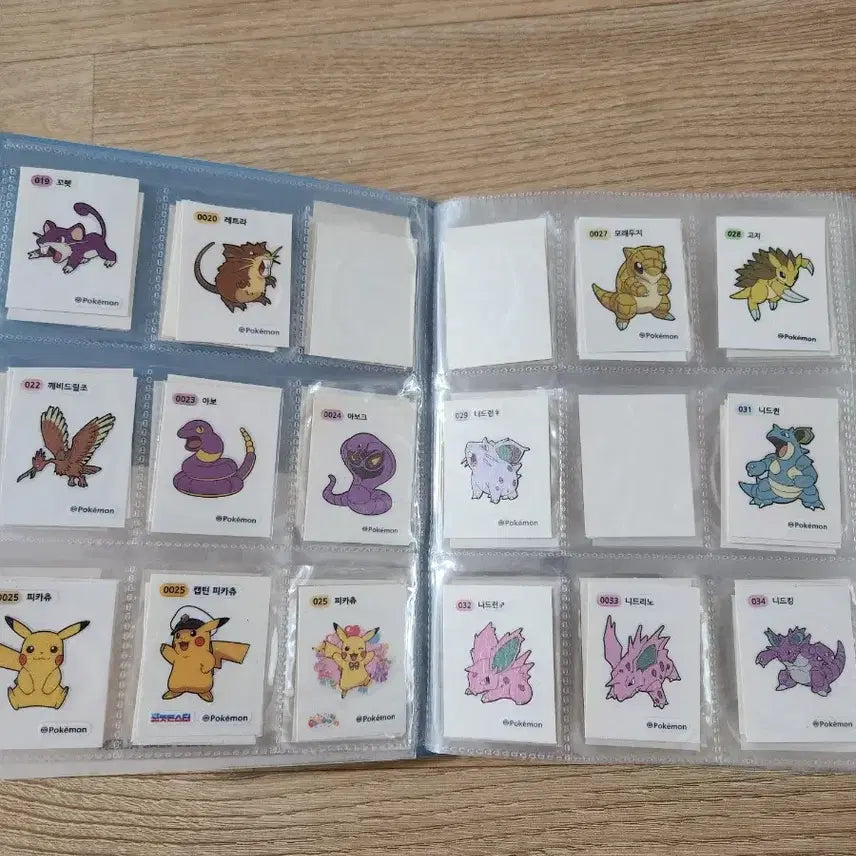 [BUNJANG] Pokemon Tteokbokki Sticker Bundle Set / 마지막)포켓몬스터 띠부씰 270장+@ 일괄 판매