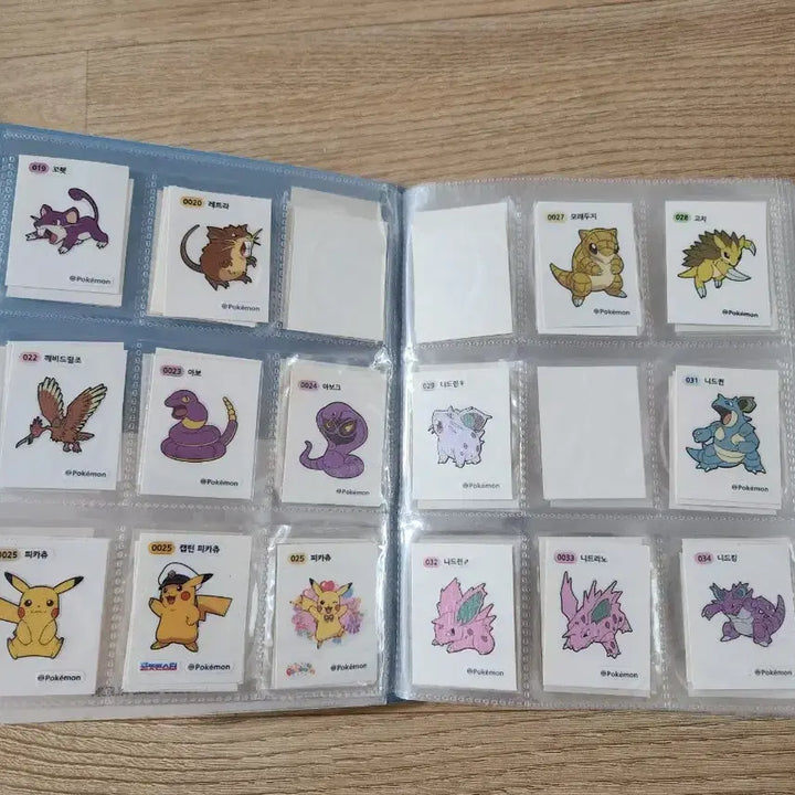 [BUNJANG] Pokemon Tteokbokki Sticker Bundle Set / 마지막)포켓몬스터 띠부씰 270장+@ 일괄 판매