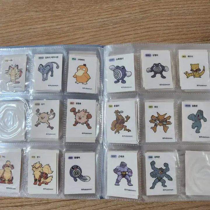 [BUNJANG] Pokemon Tteokbokki Sticker Bundle Set / 마지막)포켓몬스터 띠부씰 270장+@ 일괄 판매