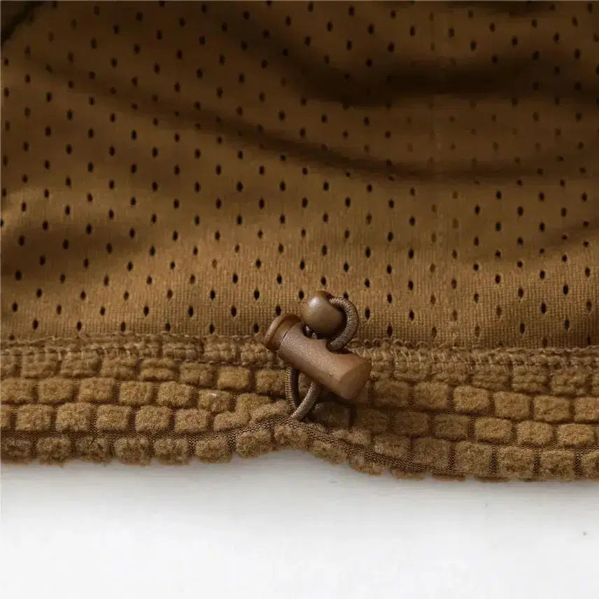 [BUNJANG] Alpha Waffle Fleece Midliner Zip-Up Jacket / 알파 와플 플리스 미드라이너 집업 자켓